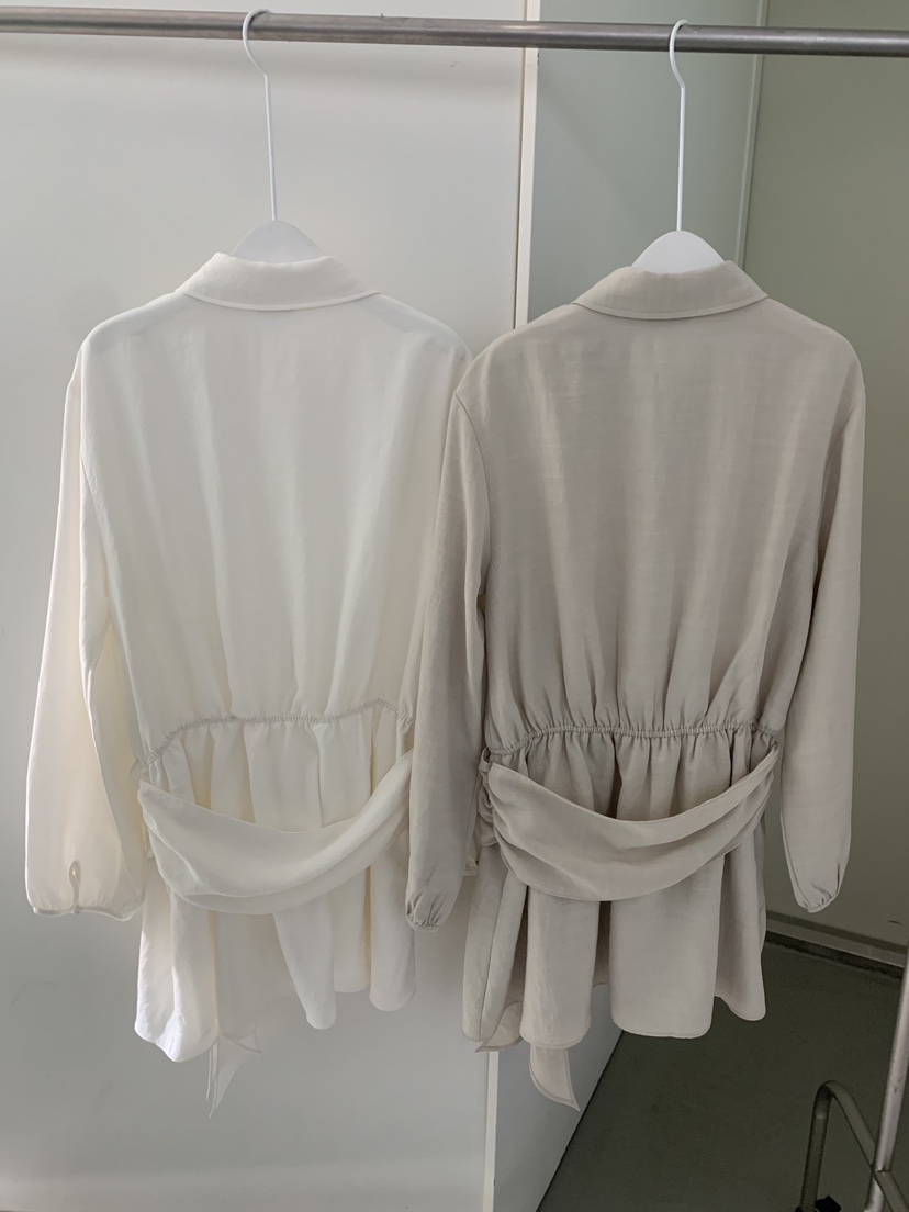 SHOP POSTER東大門實拍女士新品熱賣人氣職業連衣裙褶皺SHOP_POSTER連衣裙