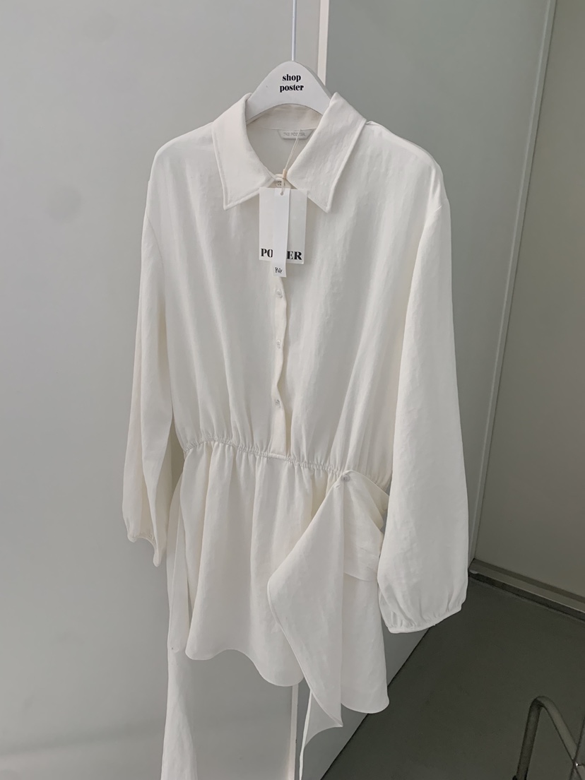 SHOP POSTER東大門實拍女士新品熱賣人氣職業連衣裙褶皺SHOP_POSTER連衣裙圖色1