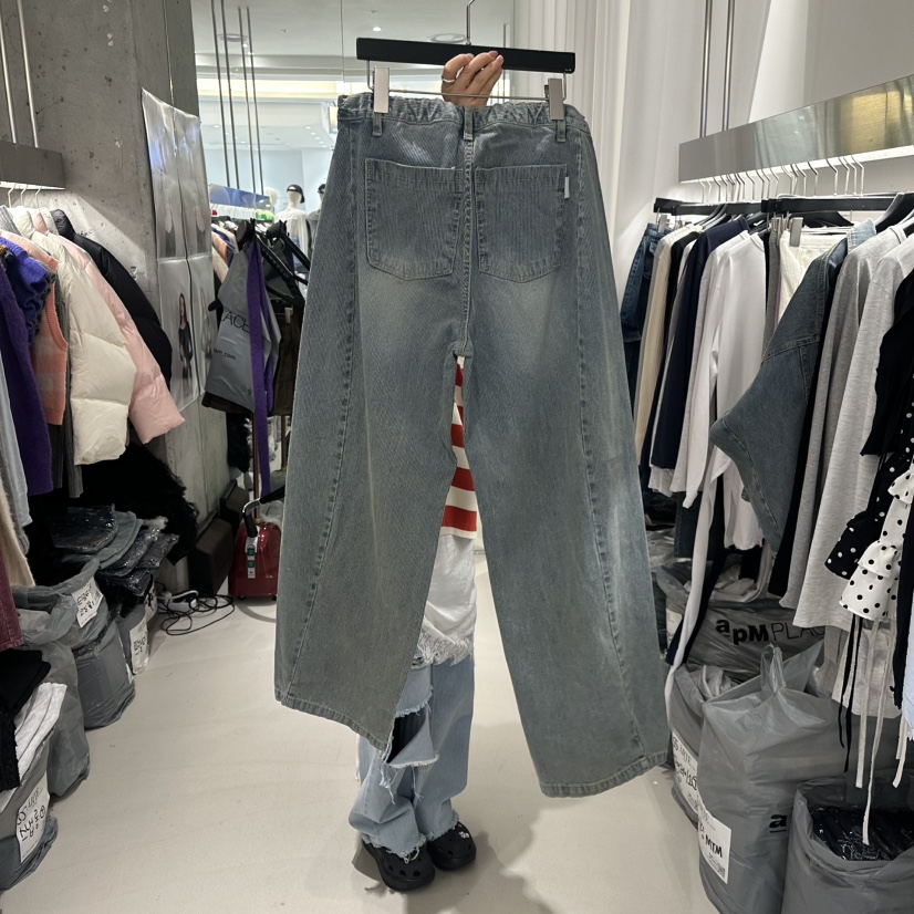 ARTE STUDIO/ATTENTION EDITORIAL韓國代購女裝新品真品牛仔褲ARTE STUDIO/ATTENTION EDITORIAL牛仔褲