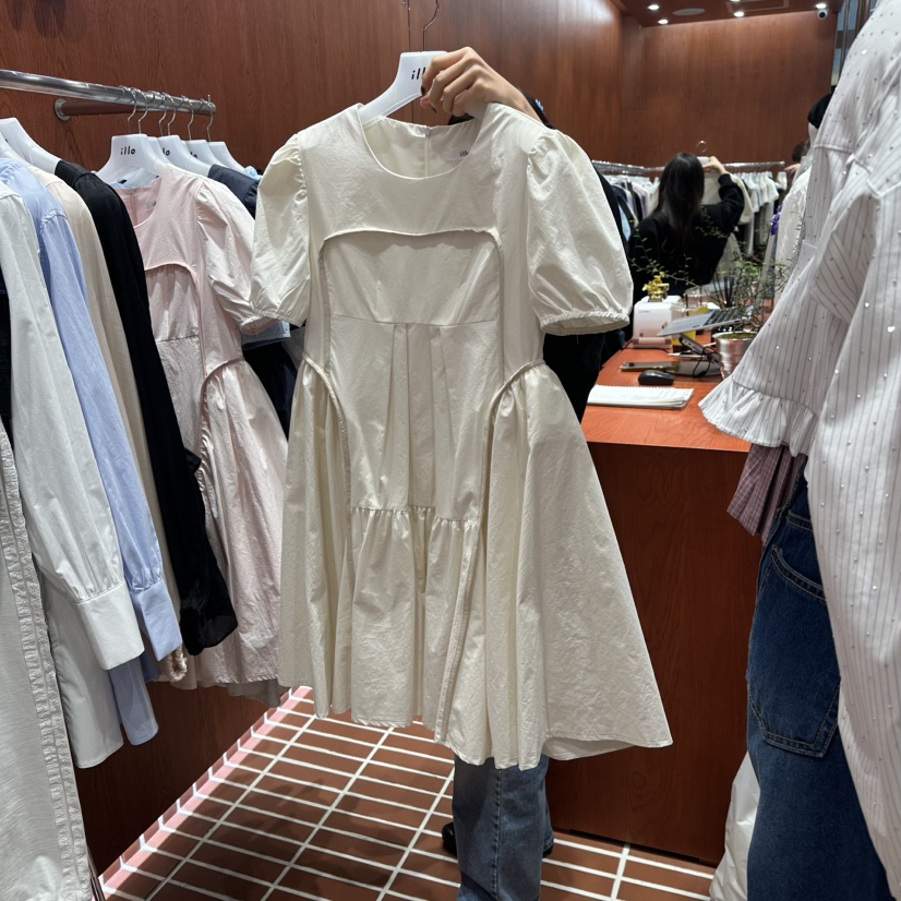 ILLO/MOCI韓國直郵女裝新款時尚職業真品26春夏推薦連衣裙ILLO/MOCI連衣裙圖色1