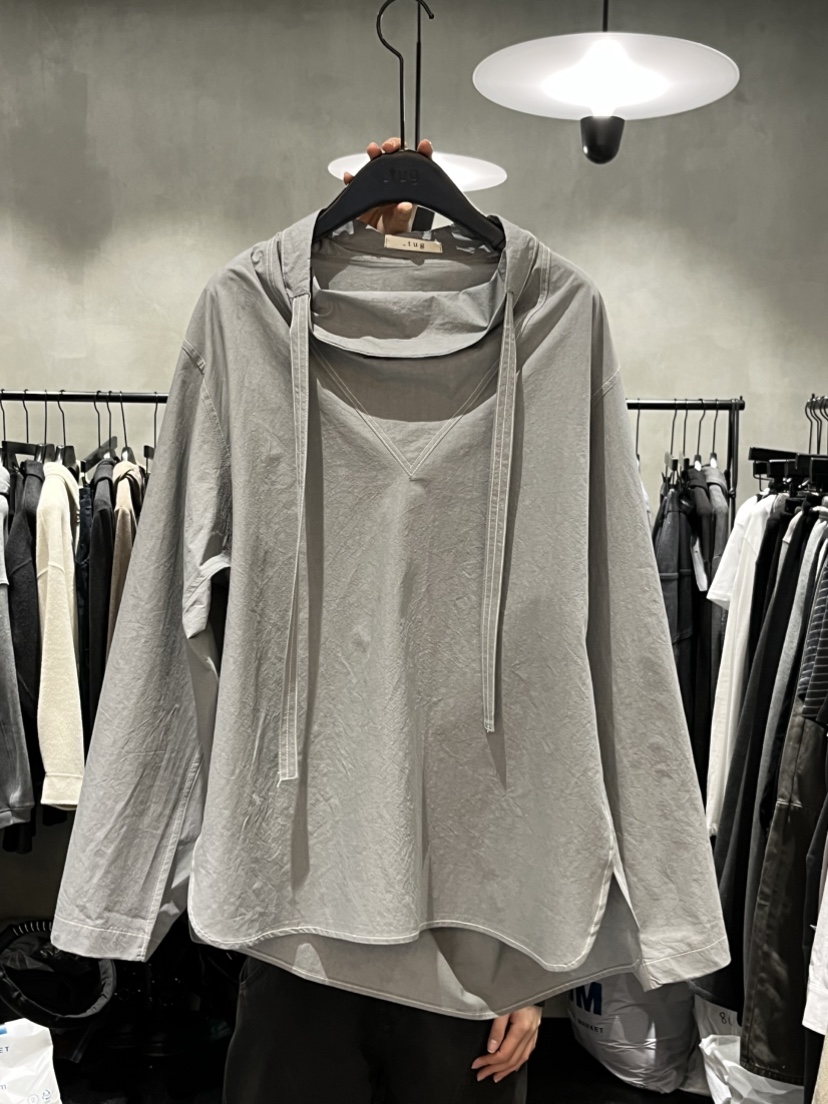 TUG東大門代購女裝新品推薦人氣真品休閑熱賣26春夏襯衫蕾絲衫TUG襯衫/蕾絲衫圖色2