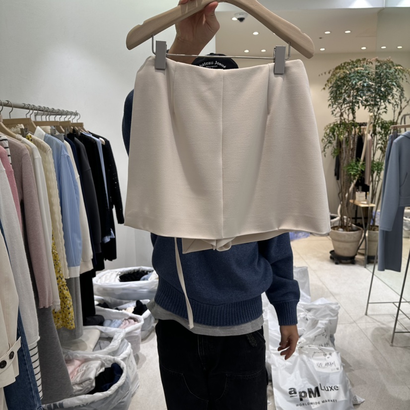 GRACIA東大門代購女裝新款熱賣休閑人氣真品推薦短裙圍巾GRACIA短裙