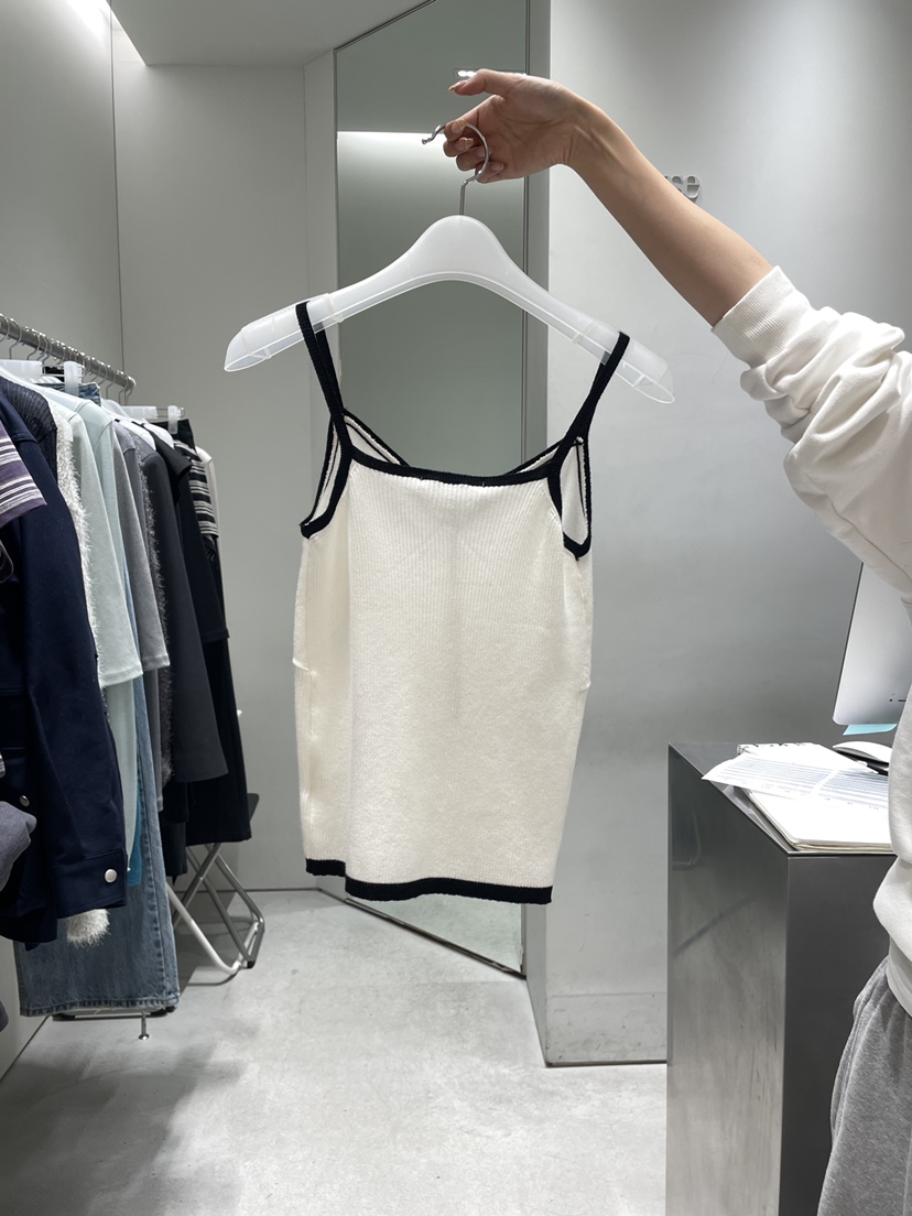 NUESE東大門實拍女士新品26春夏人氣推薦真品時尚吊帶背心NUESE吊帶/背心