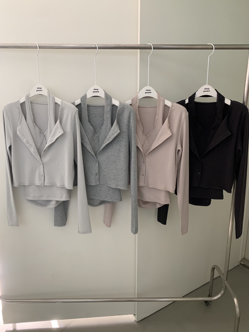 SHOP POSTER東大門實拍女裝新品推薦休閑職業時尚套裝套裝SHOP_POSTER套裝