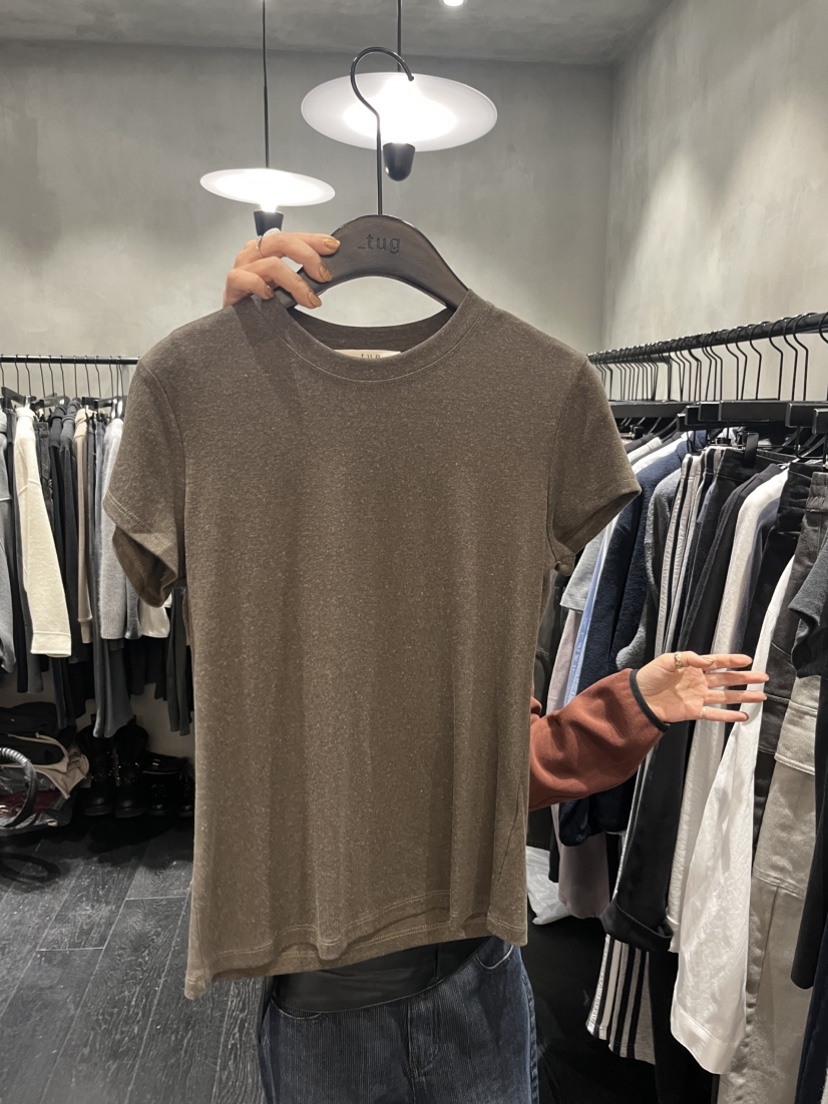 TUG東大門代購女裝新品時尚職業推薦26春夏人氣真品T恤修身TUGT恤圖色3