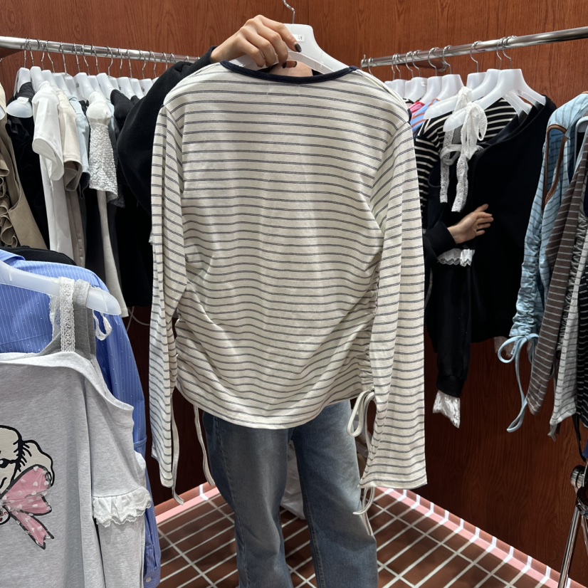 ILLO/MOCI東大門直郵女士新款26春夏職業推薦時尚長袖T恤ILLO/MOCI長袖T恤