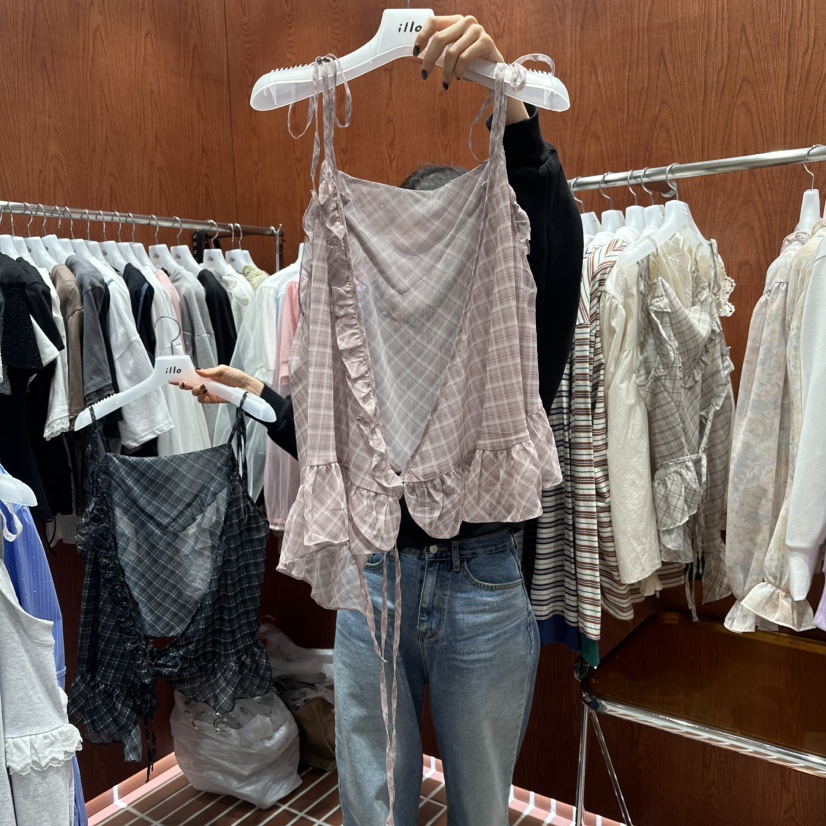 ILLO/MOCI韓國直郵女士新品26春夏職業真品時尚吊帶背心ILLO/MOCI吊帶/背心圖色2