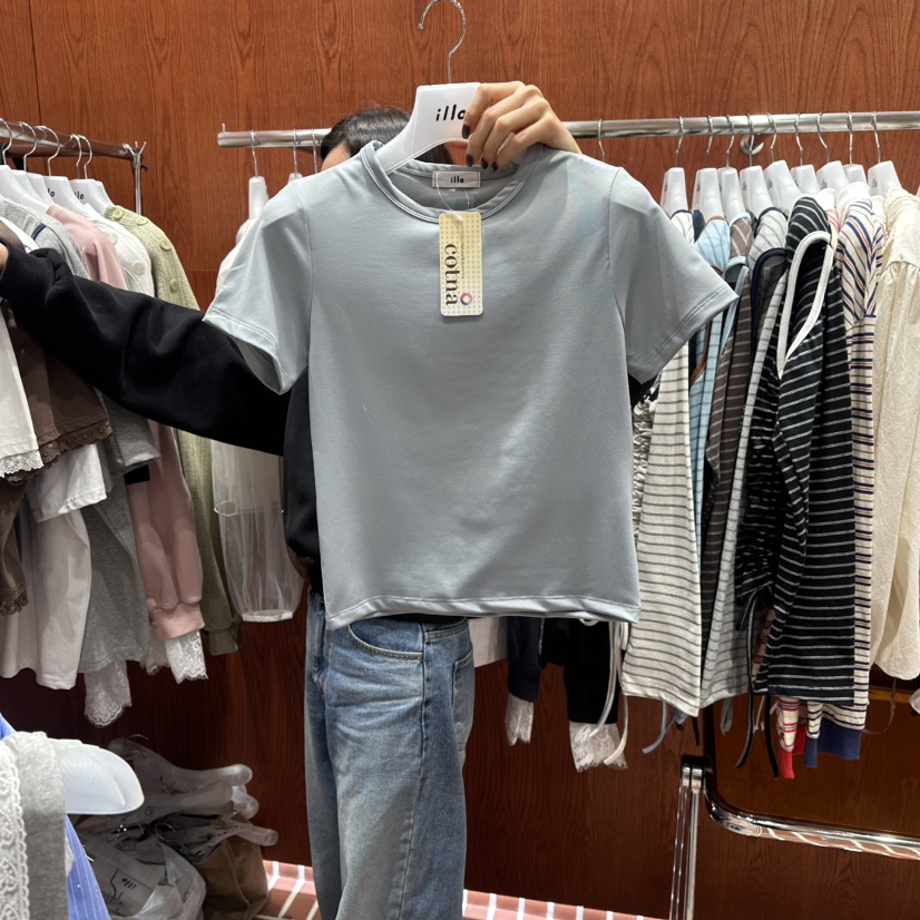 ILLO/MOCI東大門直郵女裝新款休閑人氣推薦真品時尚熱賣T恤ILLO/MOCIT恤圖色3