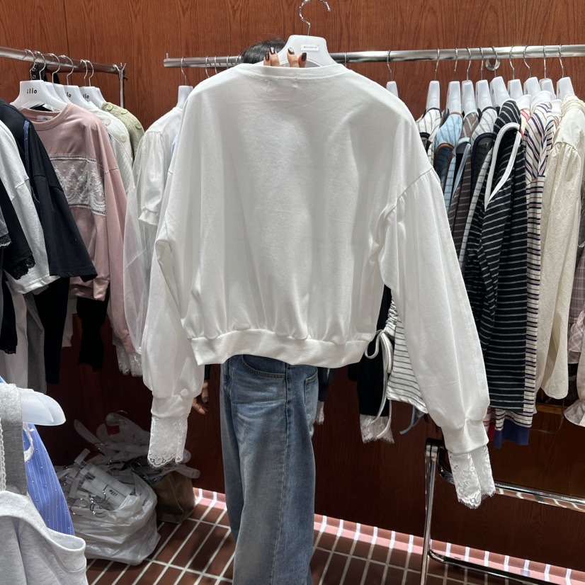 ILLO/MOCI東大門代購女裝新款熱賣真品時尚26春夏長袖T恤ILLO/MOCI長袖T恤