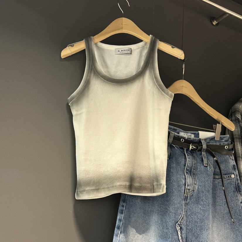 EL BOSQUE韓國代購女士新品熱賣休閑時尚推薦真品吊帶背心EL BOSQUE吊帶/背心圖色2