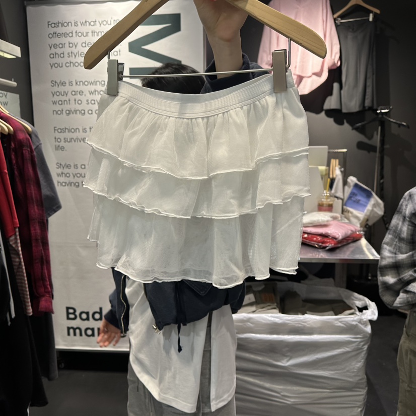 EL BOSQUE韓國直郵女裝新款職業26春夏熱賣時尚真品短裙EL BOSQUE短裙