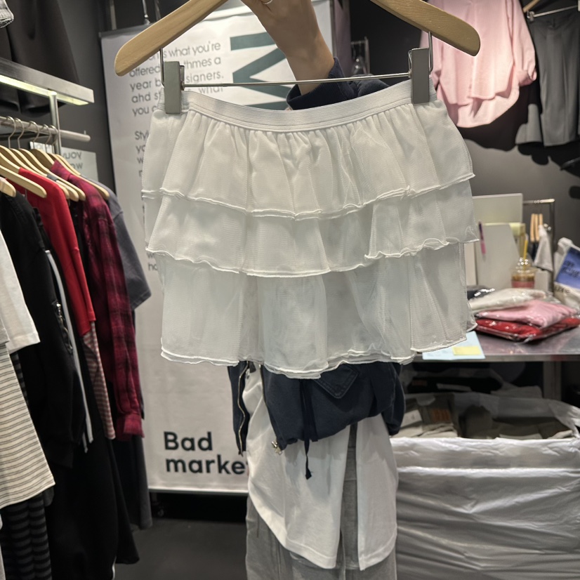 EL BOSQUE韓國直郵女裝新款職業26春夏熱賣時尚真品短裙EL BOSQUE短裙圖色1