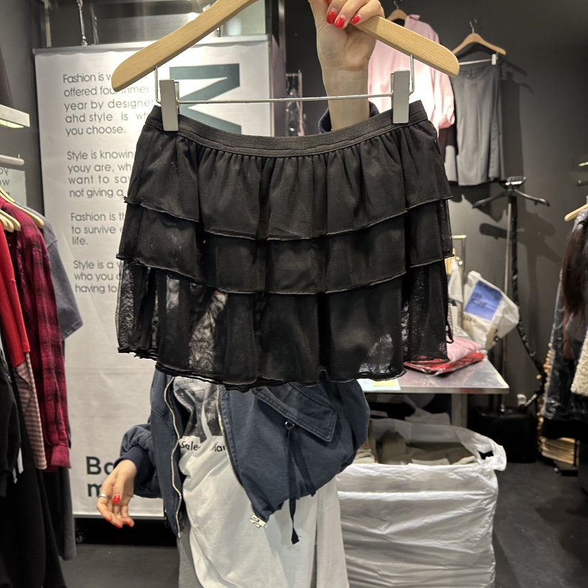 EL BOSQUE韓國直郵女裝新款職業26春夏熱賣時尚真品短裙EL BOSQUE短裙圖色2