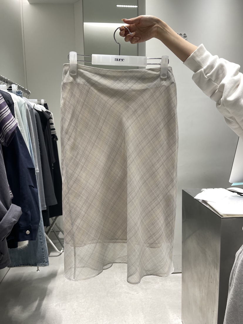 NUESE韓國直郵女士新款人氣時尚真品職業26春夏半身裙中短裙NUESE半身裙/中短裙圖色2