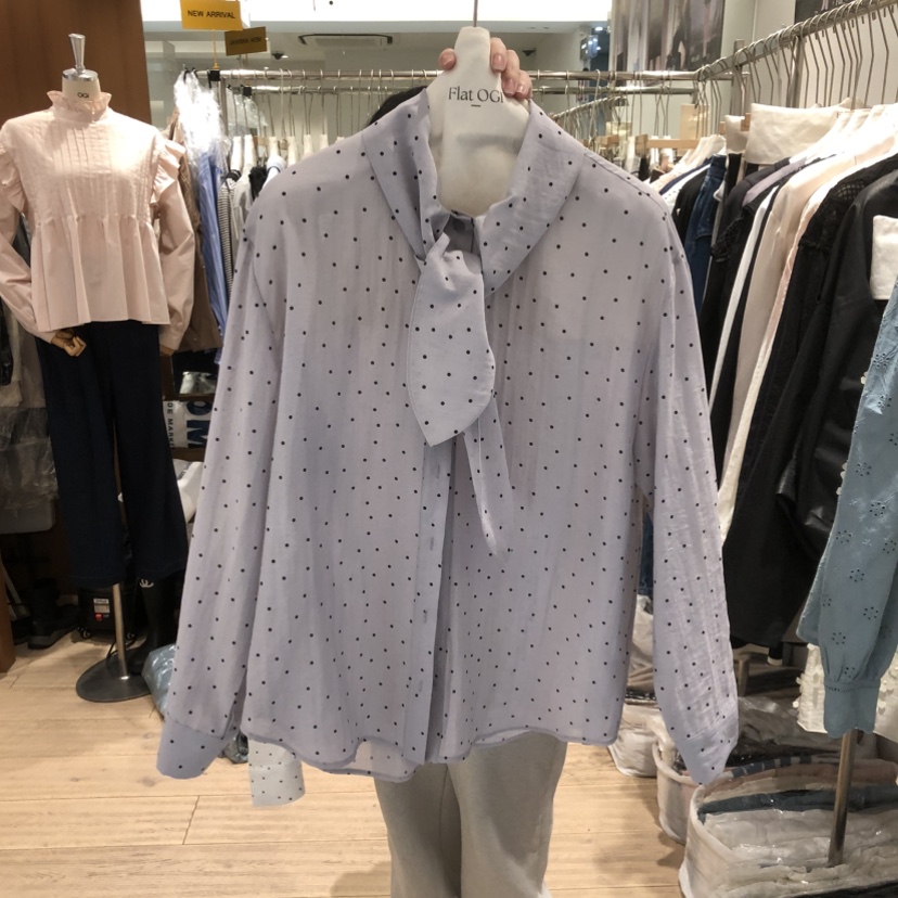 OGI東大門代購女裝新款推薦真品休閑人氣26春夏襯衫蕾絲衫FLat OGI襯衫/蕾絲衫圖色2