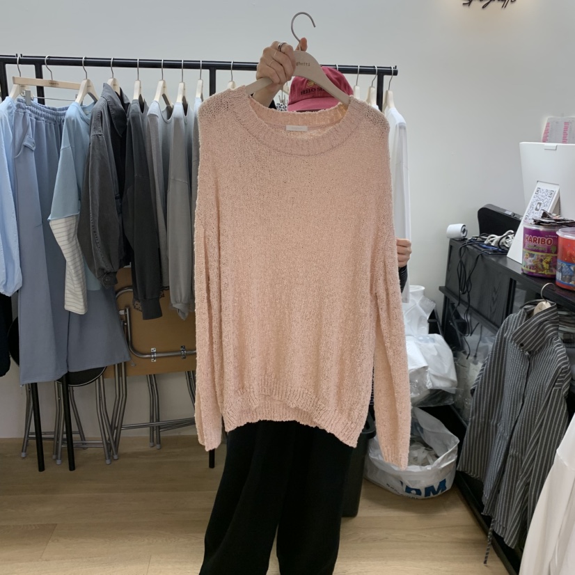 SPAGHETTI東大門直郵女裝新品26春夏真品休閑熱賣時尚針織衫spaghetti針織衫圖色3