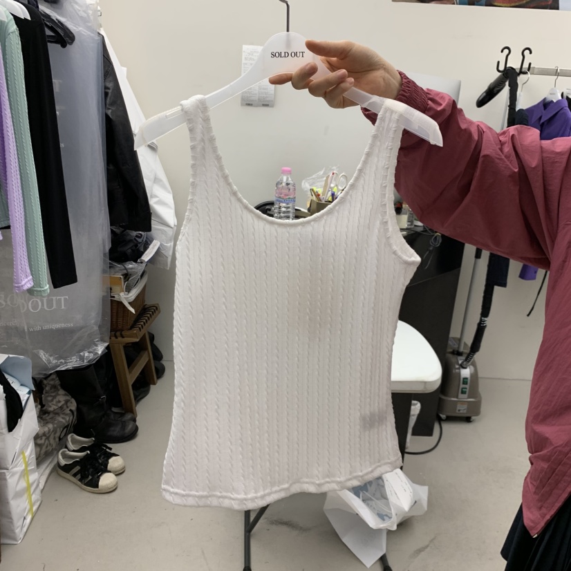 SOLD OUT韓國代購女裝新品人氣休閑真品熱賣推薦吊帶背心SOLD OUT吊帶/背心圖色5