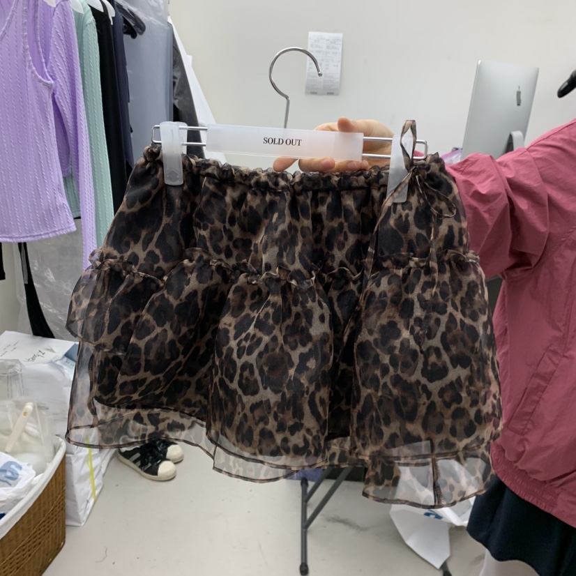 SOLD OUT東大門代購女裝新品26春夏真品熱賣休閑職業短裙SOLD OUT短裙圖色4