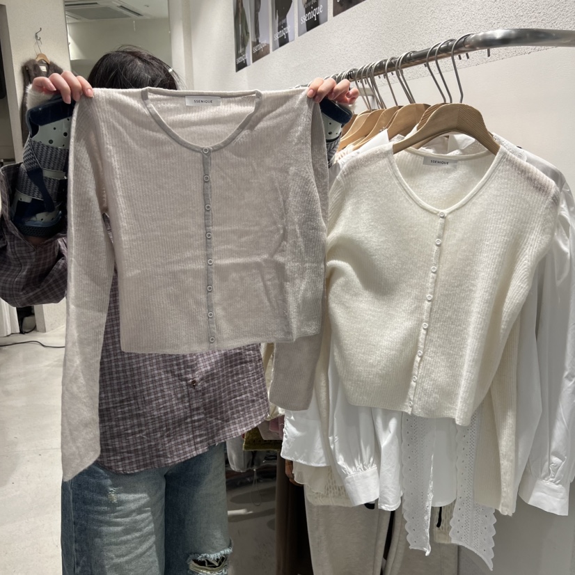 SSEMIENNE韓國代購女裝新品熱賣26春夏針織衫不含配飾羊駝SSENIQUE針織衫