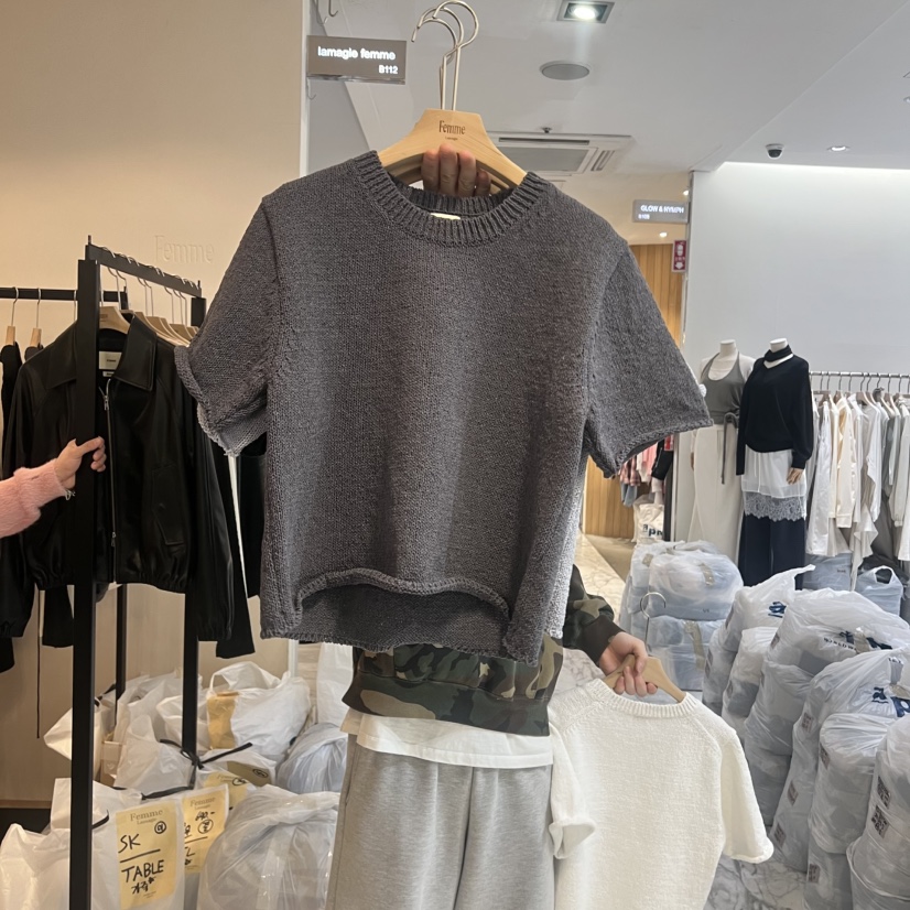 LA MAGIE FEMME韓國直郵女裝新品26春夏推薦時尚針織衫Lamagie Femme針織衫圖色2