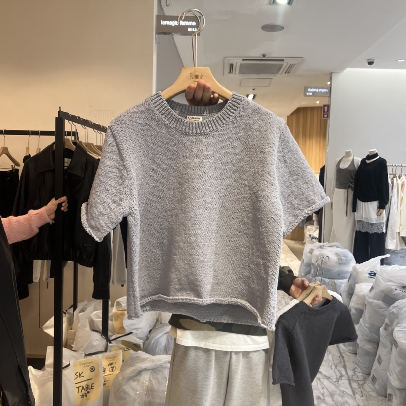 LA MAGIE FEMME韓國直郵女裝新品26春夏推薦時尚針織衫Lamagie Femme針織衫圖色3