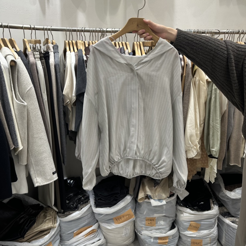 G.I-L韓國代購女士新品人氣休閑職業襯衫蕾絲衫不含內搭G.I-L襯衫/蕾絲衫圖色3