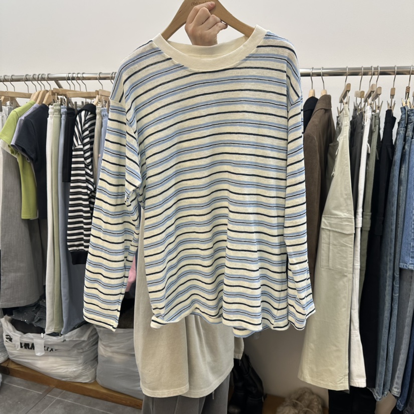 DELIGHT-L東大門代購女裝新款真品推薦26春夏職業長袖T恤DELIGHT-L長袖T恤圖色1