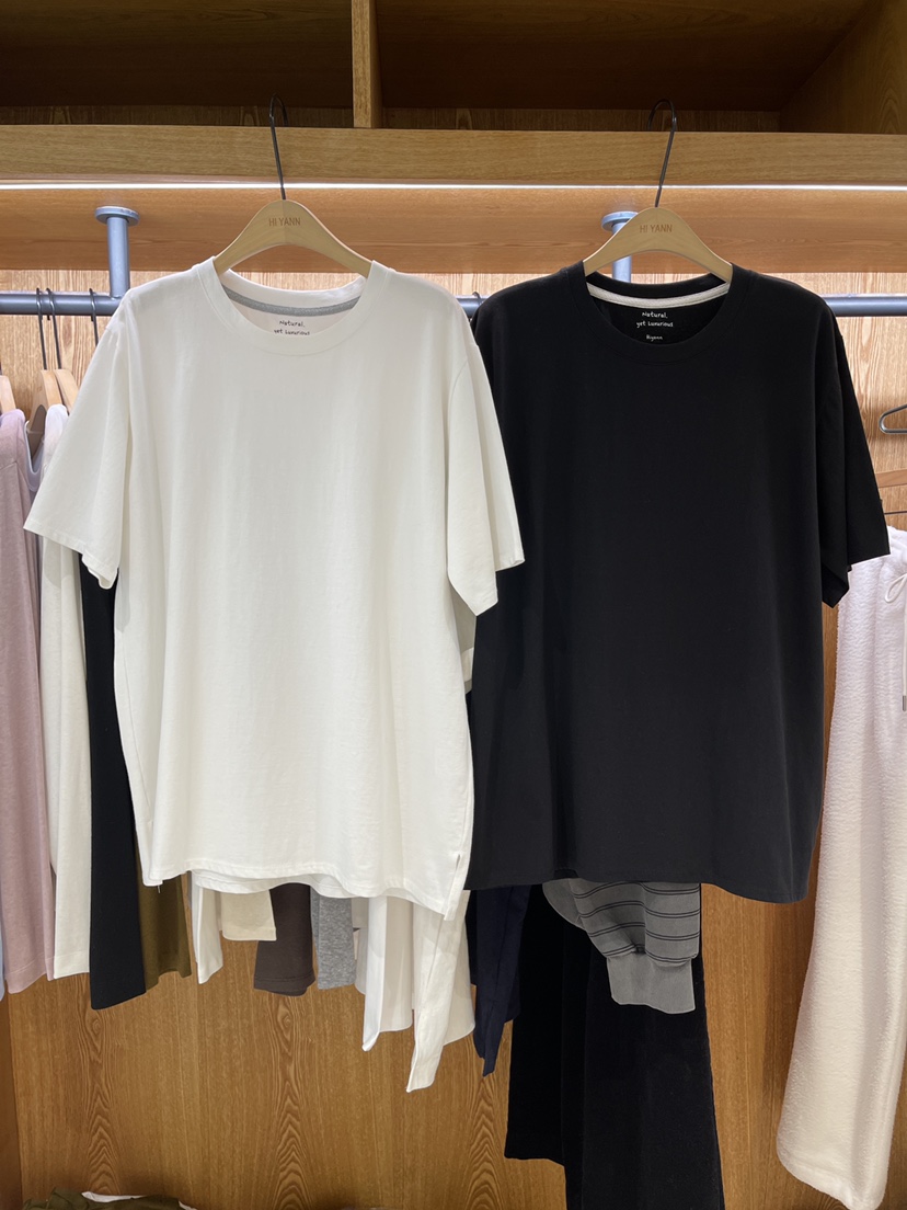 HI YANN東大門實拍女士新款推薦休閑人氣真品時尚26春夏T恤HI YANNT恤
