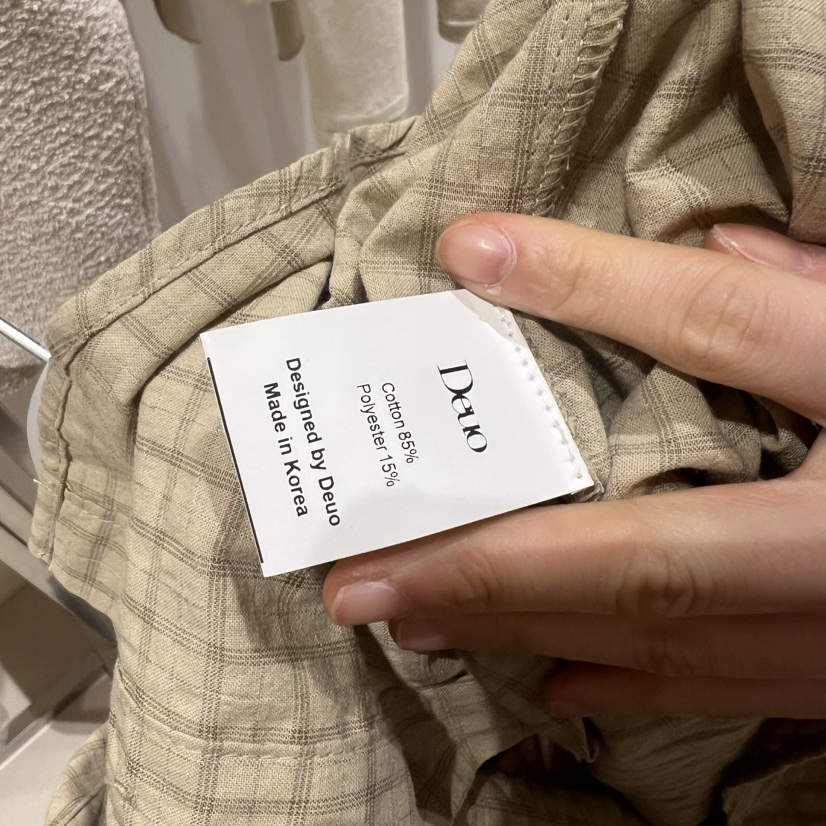 DEUO韓國代購女裝新款26春夏人氣推薦熱賣休閑襯衫蕾絲衫DEUO襯衫/蕾絲衫