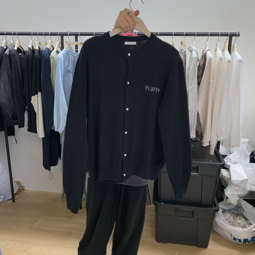 SPAGHETTI韓國直郵女士新品時尚人氣真品26春夏針織衫開衫spaghetti針織衫圖色1