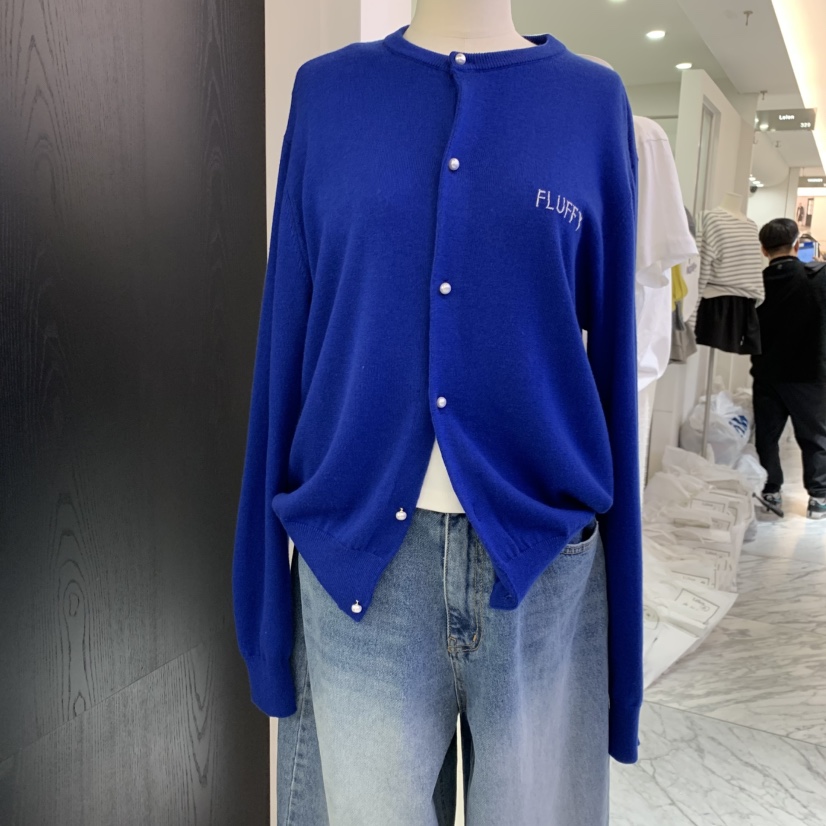 SPAGHETTI韓國直郵女士新品時尚人氣真品26春夏針織衫開衫spaghetti針織衫圖色2