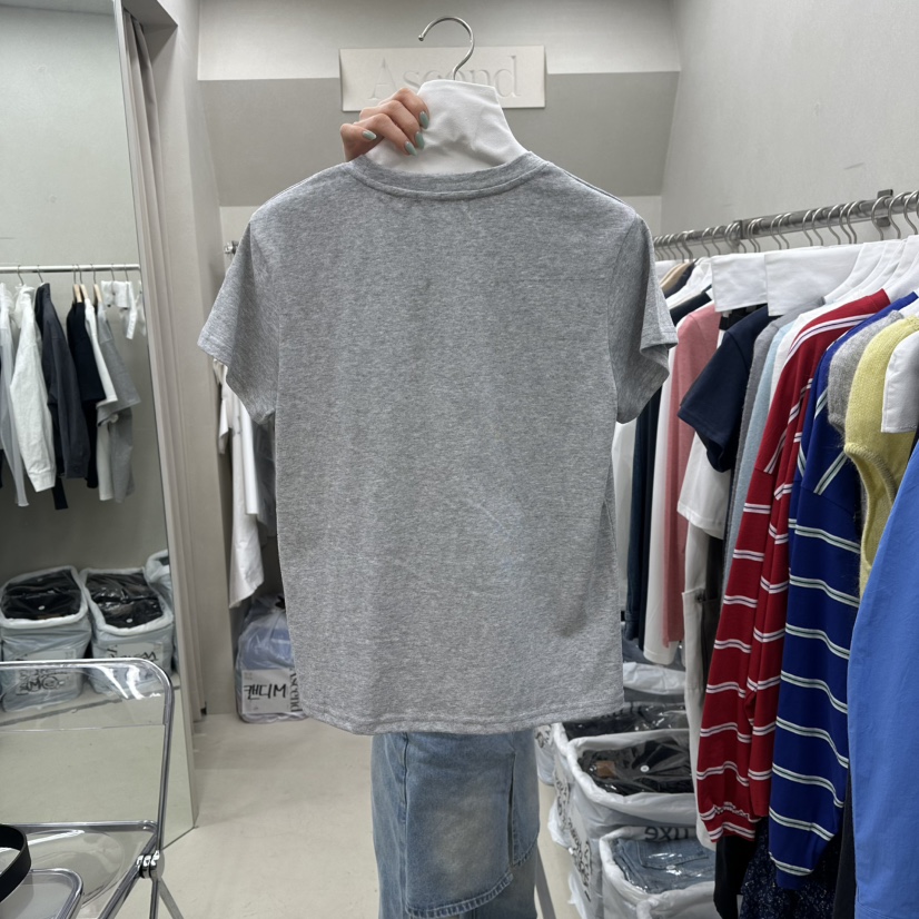 ASCEND東大門實拍女士新品休閑熱賣推薦時尚26春夏真品T恤ASCENDT恤