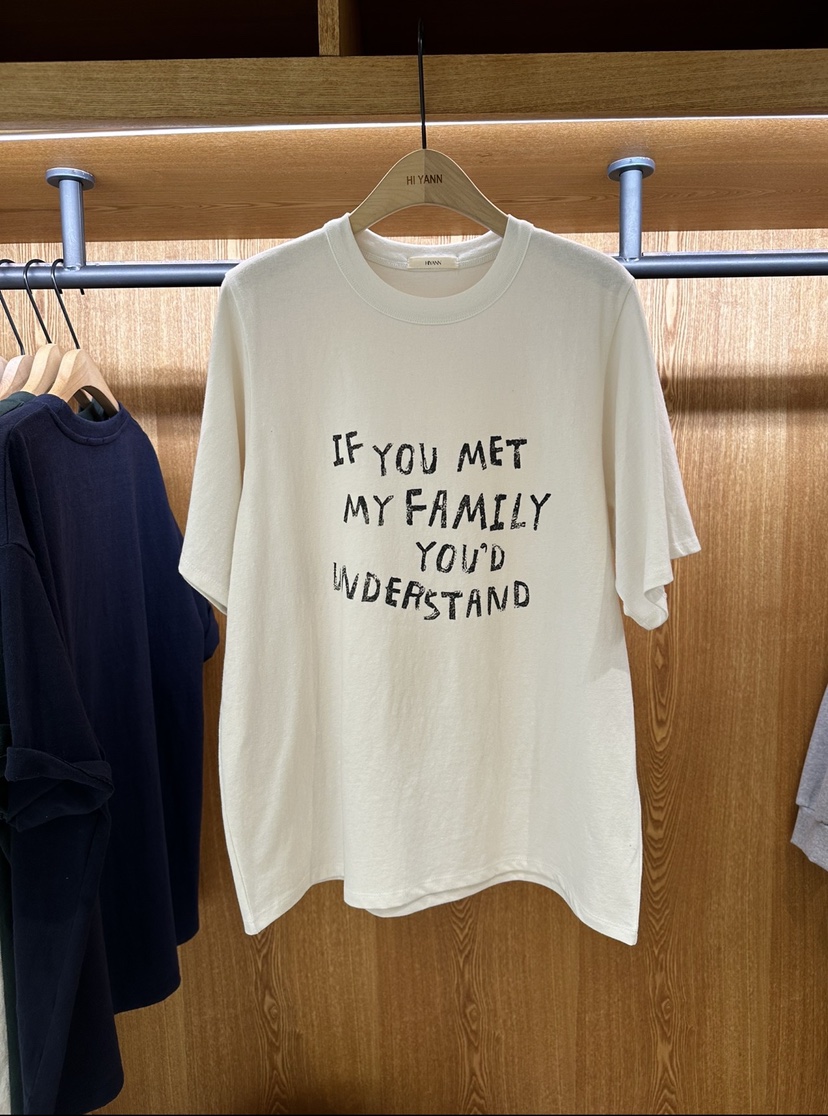 HI YANN韓國直郵女裝新款熱賣26春夏時尚人氣休閑職業T恤HI YANNT恤圖色1