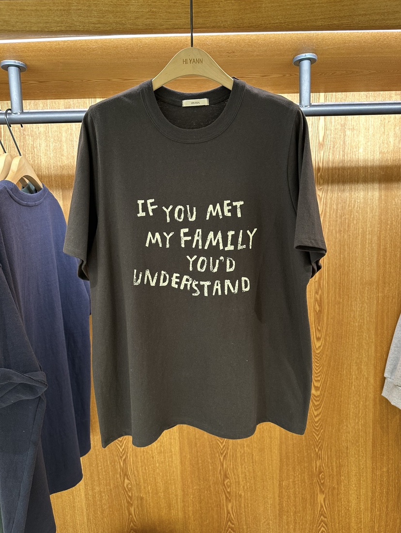 HI YANN韓國直郵女裝新款熱賣26春夏時尚人氣休閑職業T恤HI YANNT恤圖色2