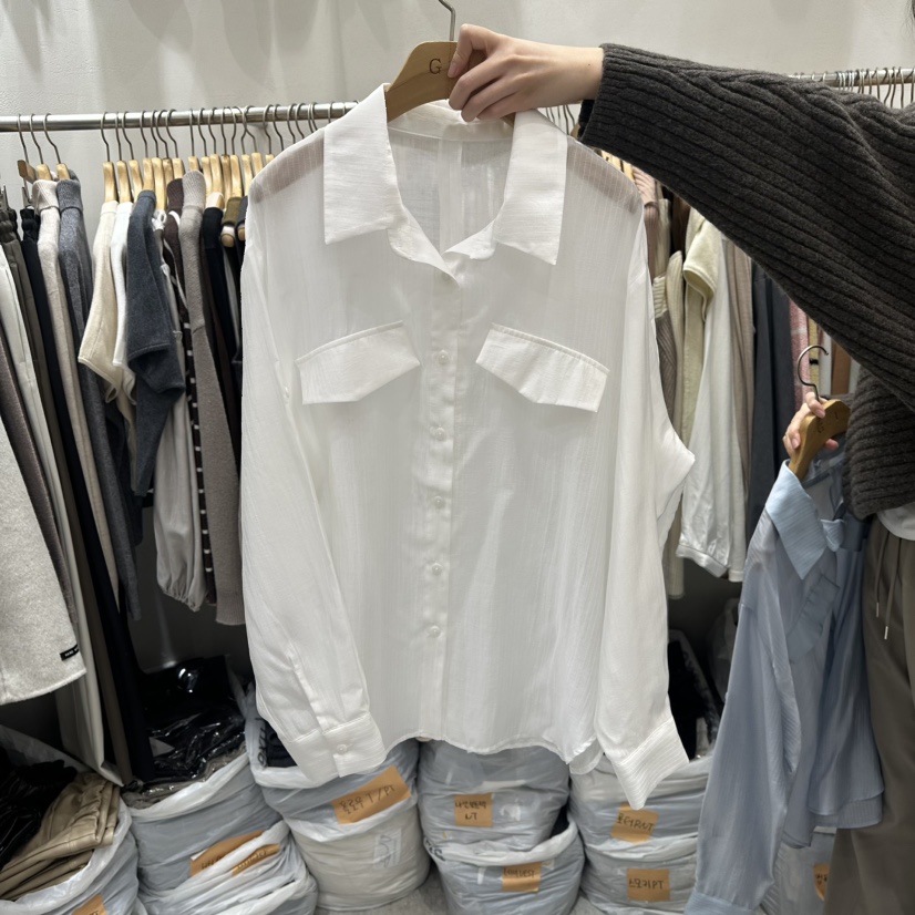 G.I-L東大門直郵女士新品人氣熱賣休閑推薦真品襯衫蕾絲衫G.I-L襯衫/蕾絲衫圖色2