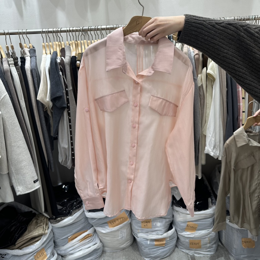 G.I-L東大門直郵女士新品人氣熱賣休閑推薦真品襯衫蕾絲衫G.I-L襯衫/蕾絲衫圖色4