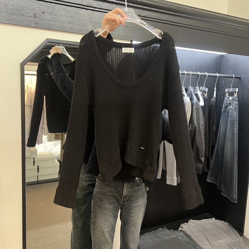 MORE THAN YESTERDAY/LOVE YOU SO MUCH韓國直郵女士新款人氣針織衫LYSM/MORE THAN YESTERDAY針織衫圖色3