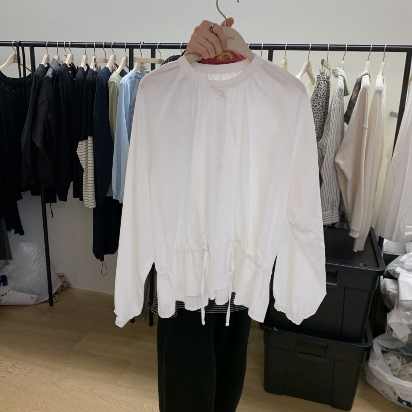 SPAGHETTI東大門直郵女士新款真品26春夏熱賣襯衫蕾絲衫蕾絲spaghetti襯衫/蕾絲衫圖色1