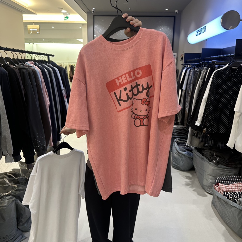 CREDITO韓國代購女士新品推薦時尚真品休閑熱賣人氣職業T恤CREDITOT恤圖色2