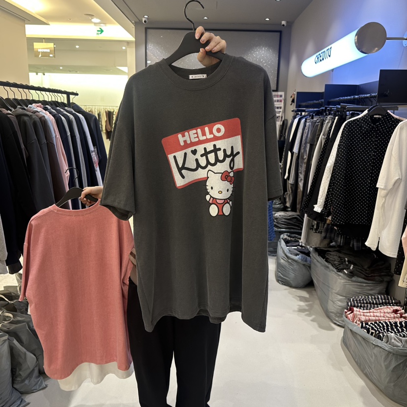 CREDITO韓國代購女士新品推薦時尚真品休閑熱賣人氣職業T恤CREDITOT恤圖色3