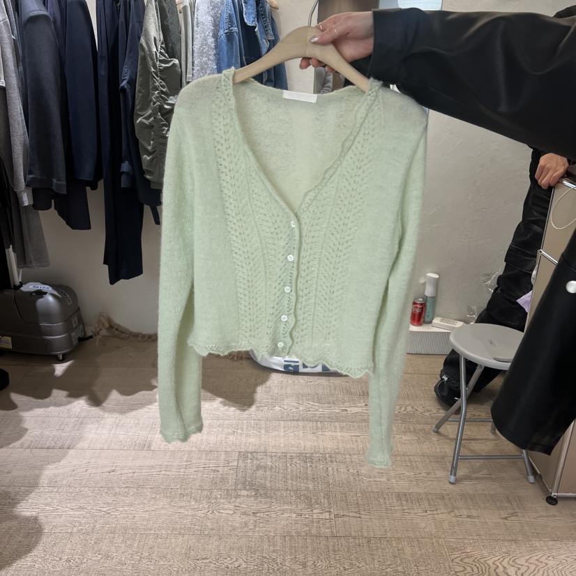 W AND J東大門代購女裝新品真品人氣時尚26春夏針織衫開衫W AND J針織衫圖色2