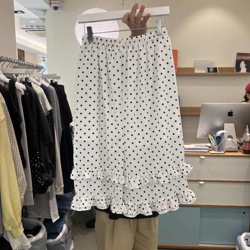 ARE東大門實拍女裝新款真品26春夏熱賣職業半身裙中短裙絨ARE YOU/ARE半身裙/中短裙