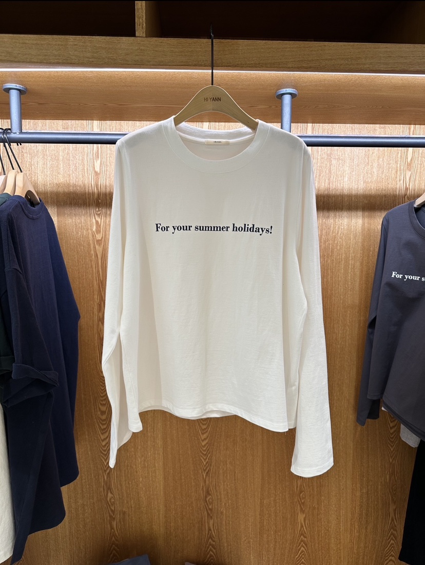HI YANN東大門實拍女士新品職業推薦休閑時尚熱賣長袖T恤HI YANN長袖T恤圖色2