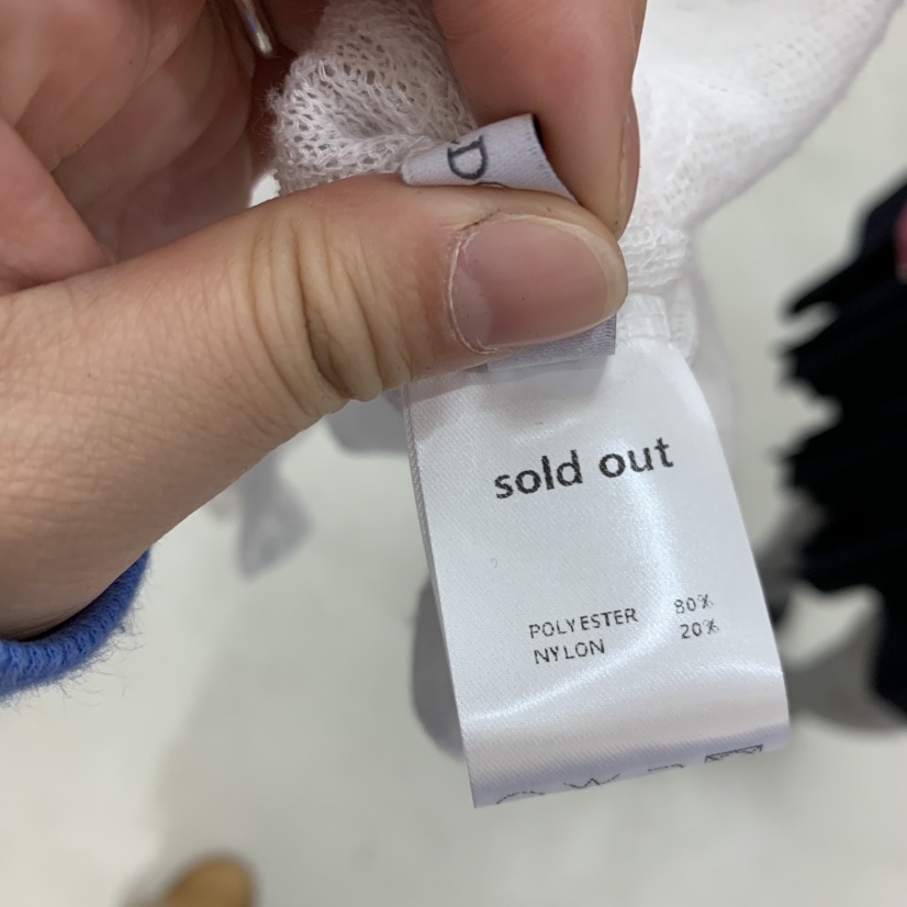 SOLD OUT韓國代購女裝新款人氣真品職業熱賣長袖T恤含飄帶SOLD OUT長袖T恤