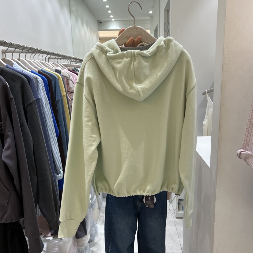 ASOME東大門代購女士新款26春夏時尚夾克不含內搭連帽衫拉鏈A.SOME夾克