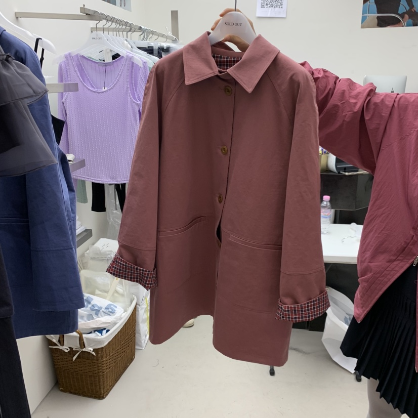 SOLD OUT東大門實拍女裝新品26春夏真品人氣職業推薦夾克SOLD OUT夾克圖色2