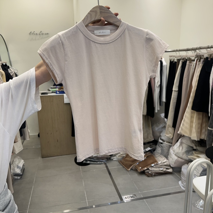 THE LOW東大門代購女裝新款推薦人氣休閑時尚熱賣真品T恤THE LOWT恤圖色1
