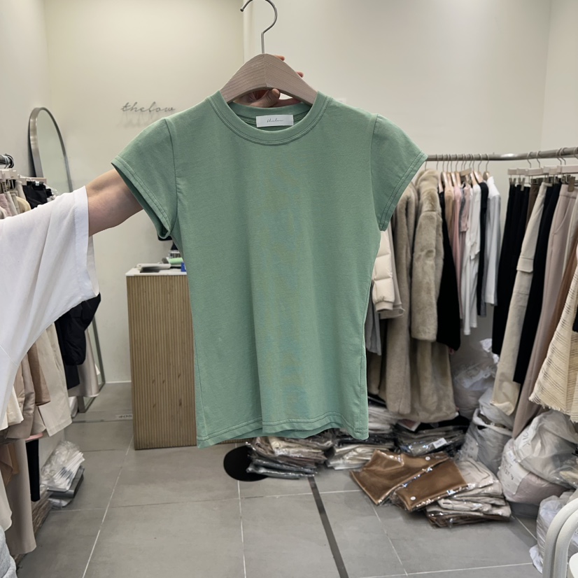 THE LOW東大門代購女裝新款推薦人氣休閑時尚熱賣真品T恤THE LOWT恤圖色2