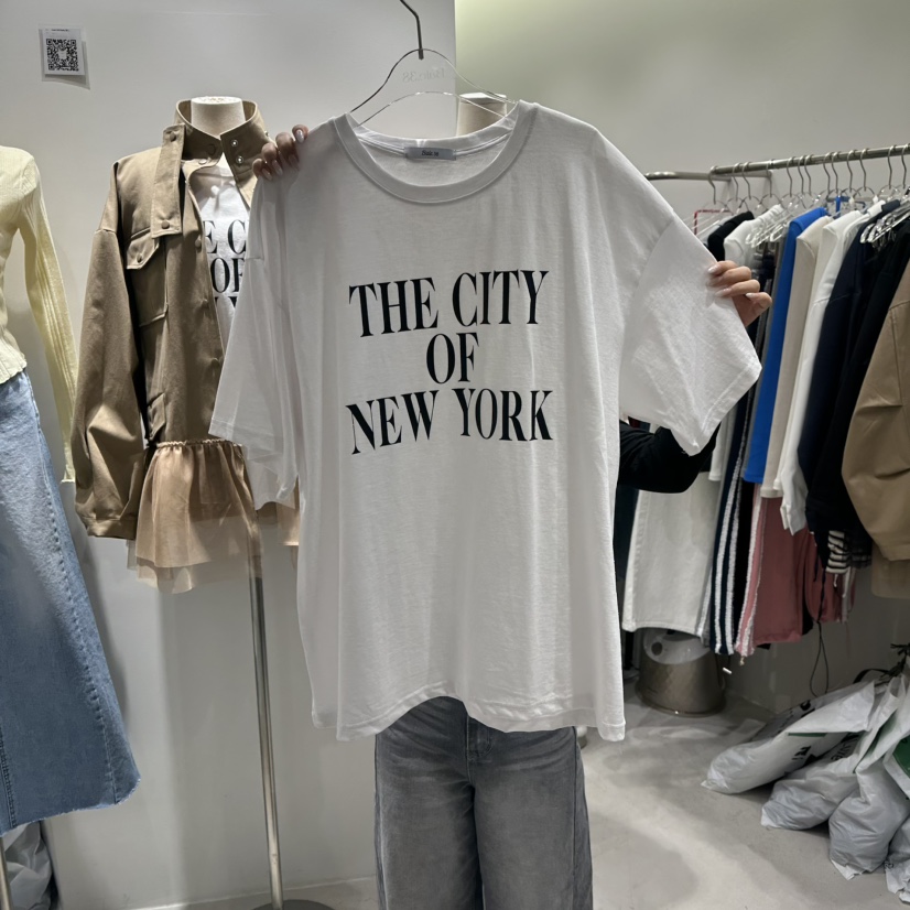 BAIE.38韓國直郵女裝新款時尚26春夏職業真品推薦人氣T恤BAIE.38T恤圖色1