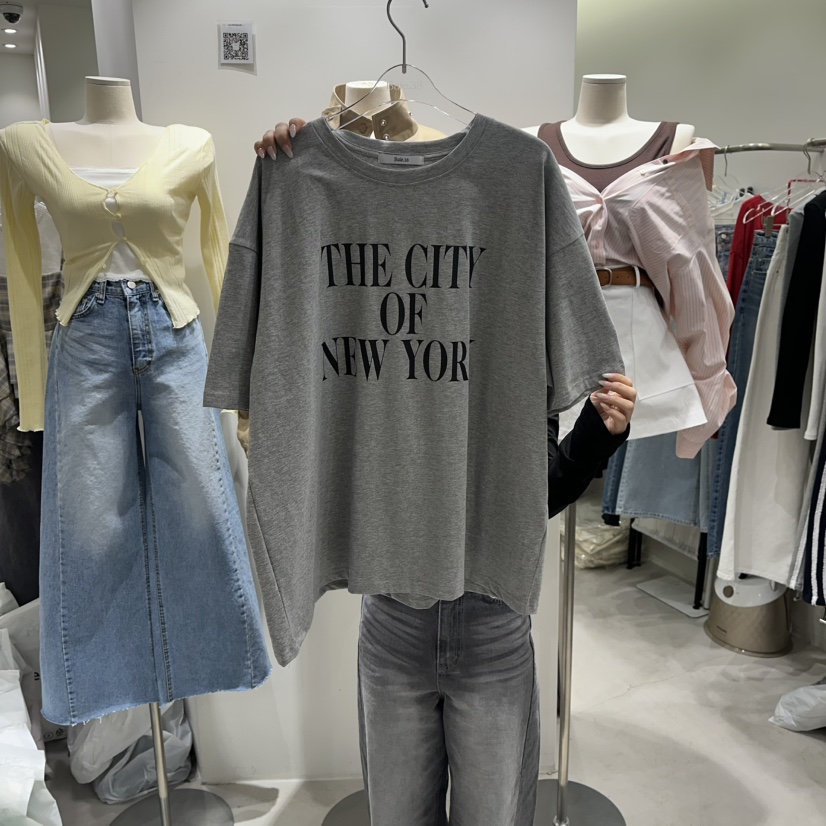 BAIE.38韓國直郵女裝新款時尚26春夏職業真品推薦人氣T恤BAIE.38T恤圖色2